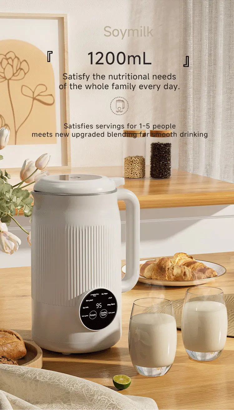 1200ml Multifunction Soy Milk Maker & Juicer